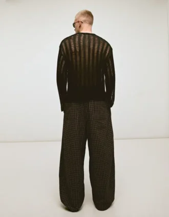 Checked Jogger Trousers
