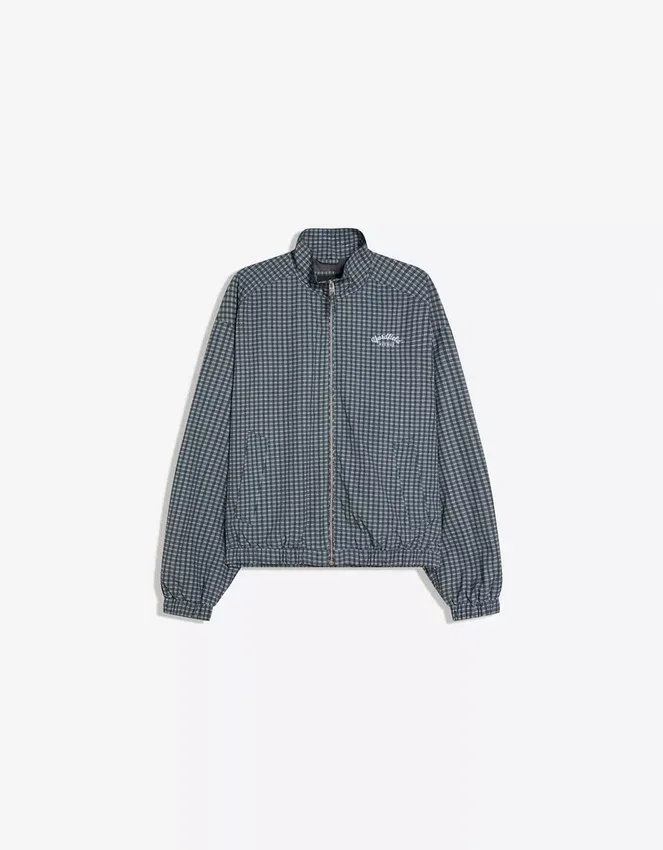 Checked Technical Jacket – Jackets – Men Checked Technical Jacket – Jackets – Men
