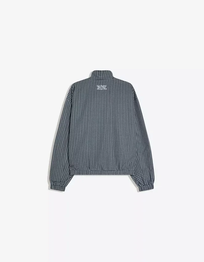 Checked Technical Jacket – Jackets – Men Checked Technical Jacket – Jackets – Men