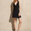 Chiffon Flounce Mini Dress Chiffon Flounce Mini Dress