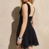 Chiffon Flounce Mini Dress Chiffon Flounce Mini Dress