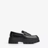 Chunky Sole Loafer with Buckle – Smart Shoes Chunky Sole Loafer with Buckle – Smart Shoes