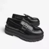 Chunky Sole Loafer with Buckle – Smart Shoes Chunky Sole Loafer with Buckle – Smart Shoes