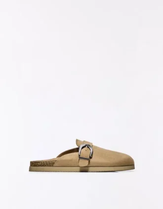 Clog with Buckle Detail