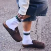 Clog with Buckle Detail – Men Clog with Buckle Detail – Men