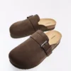 Clog with Buckle Detail – Men Clog with Buckle Detail – Men