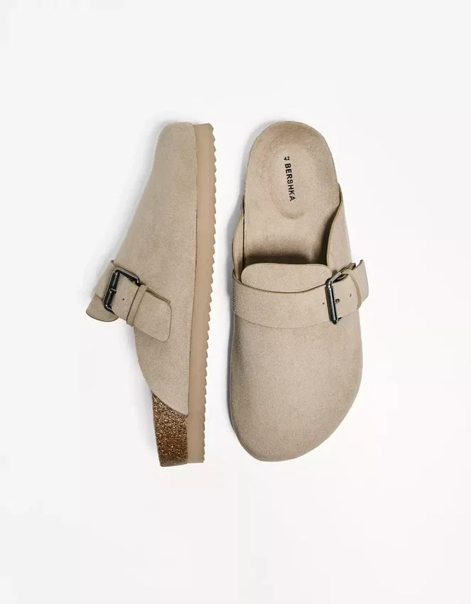 Clogs with Buckle Detail – Shoes Clogs with Buckle Detail – Shoes