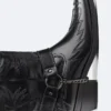 Cowboy Boot with Chain Detail – Ankle Boots – Men