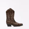 Cowboy Boot with Toe Detail – Ankle Boots Cowboy Boot with Toe Detail – Ankle Boots