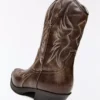 Cowboy Boot with Toe Detail – Ankle Boots Cowboy Boot with Toe Detail – Ankle Boots