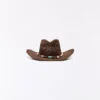 Cowboy Hat with Shell Detail