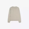 Crew Neck Sweater with Patch – Sweaters and Cardigans Crew Neck Sweater with Patch – Sweaters and Cardigans
