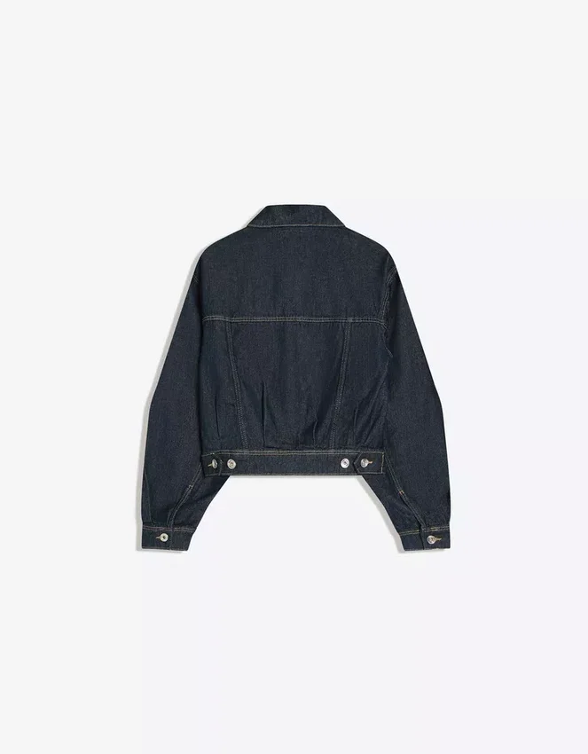 Cropped Balloon Denim Jacket – Jackets and Trench Cropped Balloon Denim Jacket – Jackets and Trench