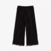 Cropped Drop Crotch Lace Pants – #Bershkastyle – Women Cropped Drop Crotch Lace Pants – #Bershkastyle – Women