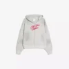 Cropped Washed-Effect Hoodie – Sweatshirts & Hoodies