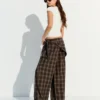 Darted Trousers with Scarf – Pants