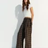 Darted Trousers with Scarf – Pants