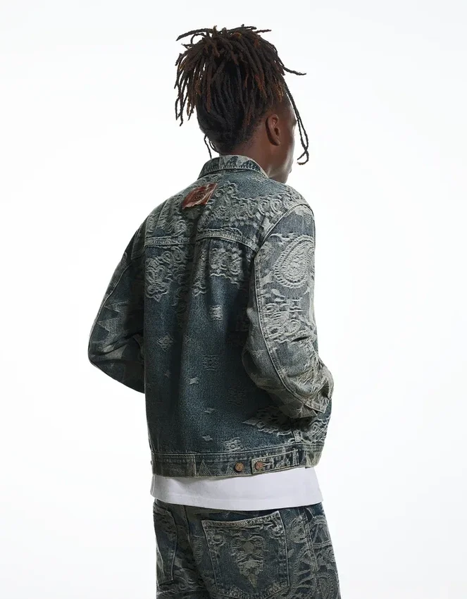 Denim Jacket Aries X Bershka – Men Denim Jacket Aries X Bershka – Men