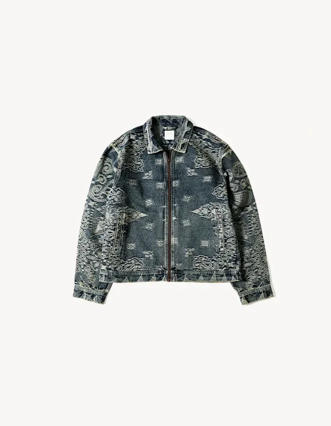 Denim Jacket Aries X Bershka – Men Denim Jacket Aries X Bershka – Men