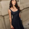 Denim Midi Dress