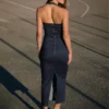 Denim Midi Dress – Dresses and Jumpsuits