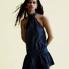 Denim Mini Dress Denim Mini Dress