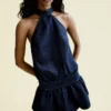 Denim Mini Dress Denim Mini Dress