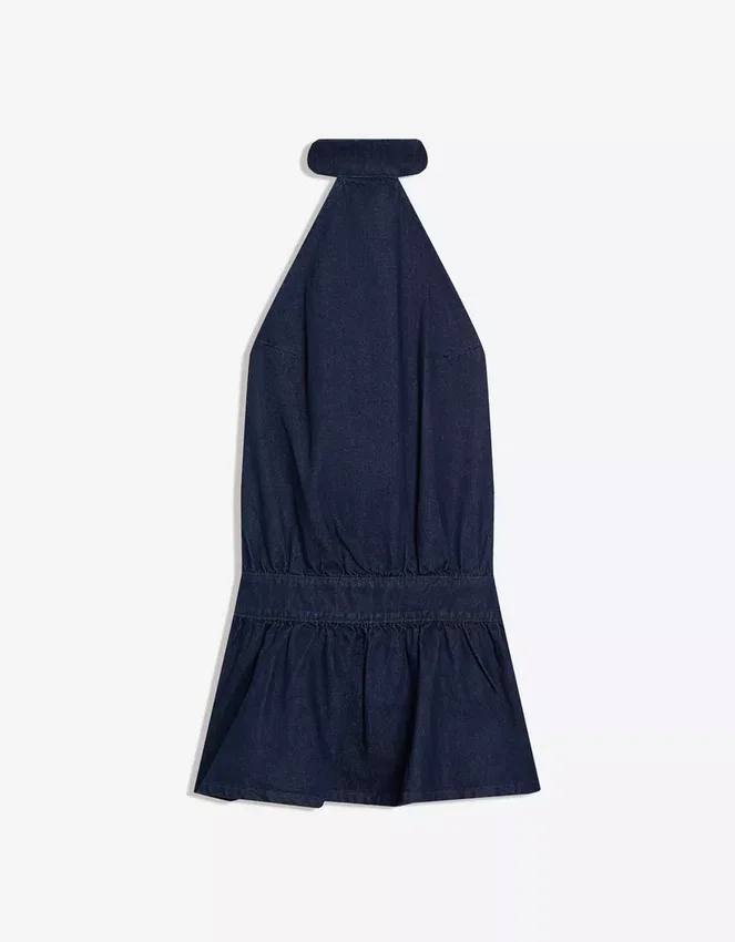 Denim Mini Dress Denim Mini Dress