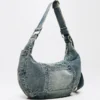 Denim Shoulder Bag – Accessories – Men Denim Shoulder Bag – Accessories – Men