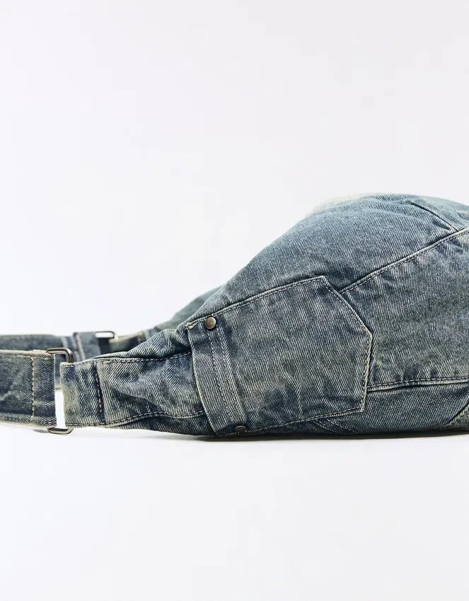Denim Shoulder Bag – Accessories – Men Denim Shoulder Bag – Accessories – Men