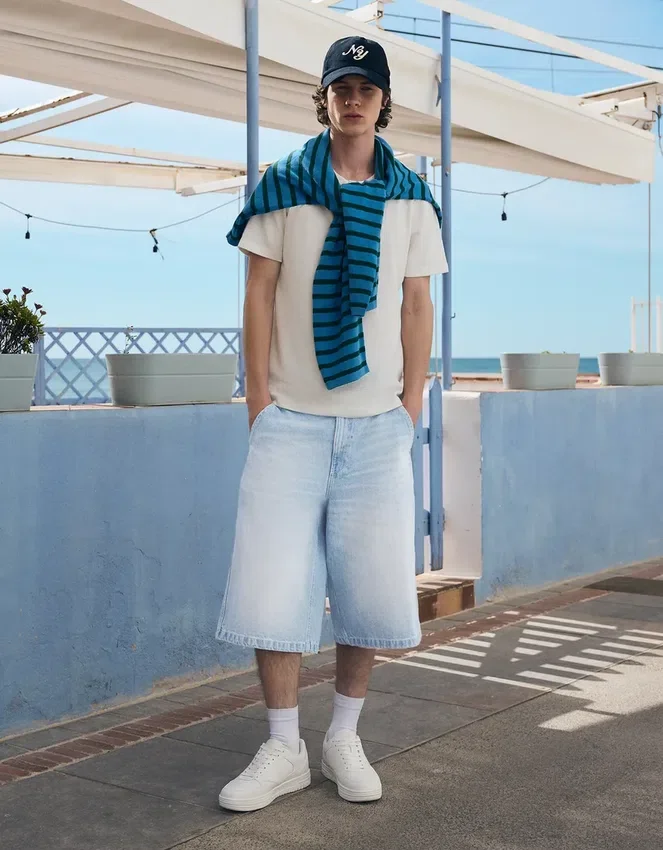 Denim Skater Bermuda Shorts – Shorts and Jorts Denim Skater Bermuda Shorts – Shorts and Jorts