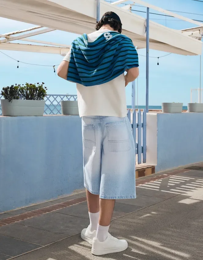 Denim Skater Bermuda Shorts – Shorts and Jorts Denim Skater Bermuda Shorts – Shorts and Jorts