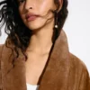 Double-Breasted Leather Suede Jacket – Jackets and Trench Double-Breasted Leather Suede Jacket – Jackets and Trench