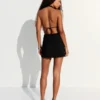 Draped Mini Dress