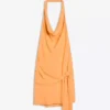 Draped Mini Dress