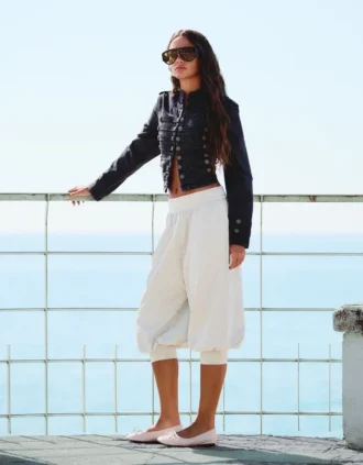 Drop Crotch Capris