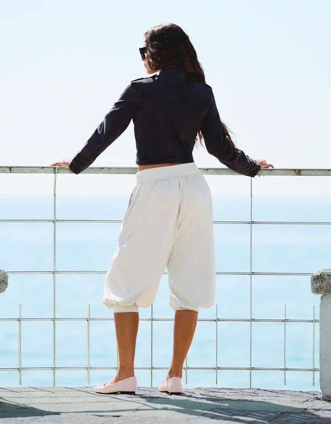 Drop Crotch Capris Drop Crotch Capris