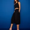 Drop Crotch Capris