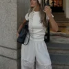 Drop Crotch Lace Pants