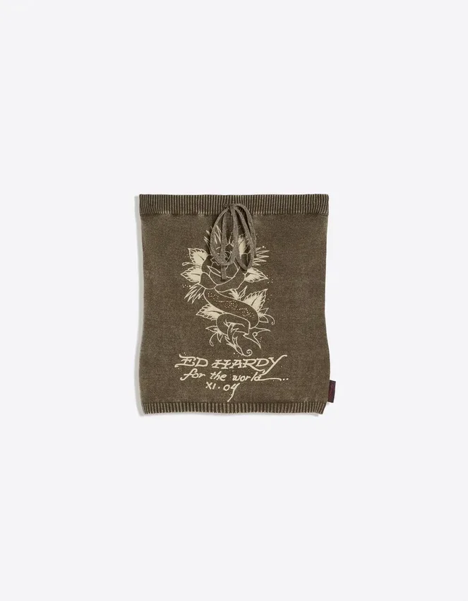 Ed Hardy X Bershka Bandeau Top Ed Hardy X Bershka Bandeau Top