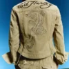Ed Hardy X Bershka Embroidered Jacket