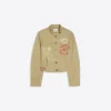 Ed Hardy X Bershka Embroidered Jacket