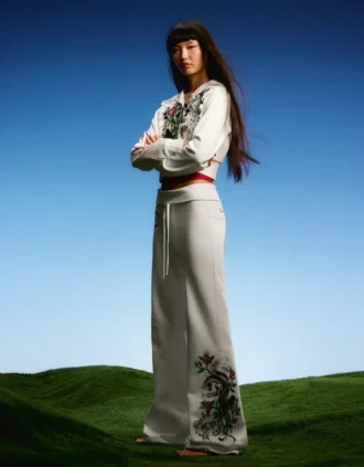 Ed Hardy X Bershka Flared Trousers