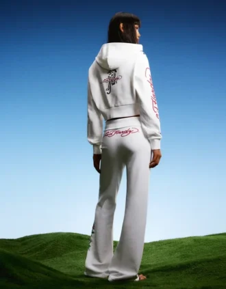 Ed Hardy X Bershka Flared Trousers