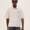 Embroidered Short Sleeve Polo Shirt – Shirts – Men