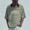 Embroidered Striped Short Sleeve Polo Shirt – T-Shirts and Polo Shirts Embroidered Striped Short Sleeve Polo Shirt – T-Shirts and Polo Shirts
