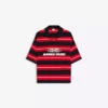 Embroidered Striped Short Sleeve Polo Shirt – T-Shirts and Polo Shirts Embroidered Striped Short Sleeve Polo Shirt – T-Shirts and Polo Shirts