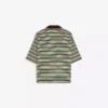 Embroidered Striped Short Sleeve Polo Shirt – T-Shirts and Polo Shirts Embroidered Striped Short Sleeve Polo Shirt – T-Shirts and Polo Shirts