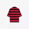 Embroidered Striped Short Sleeve Polo Shirt – T-Shirts and Polo Shirts Embroidered Striped Short Sleeve Polo Shirt – T-Shirts and Polo Shirts