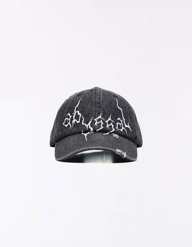Faded-Effect Denim Cap – Accessories Faded-Effect Denim Cap – Accessories